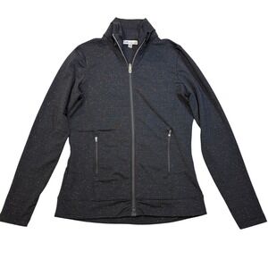 Peter Millar Women's Full Zip Jacket Athletic Lightweight Layering Top Small